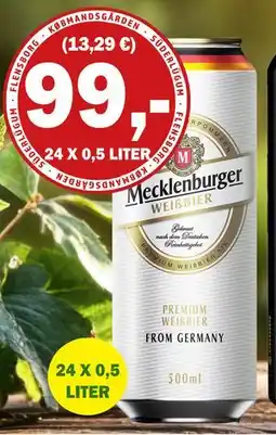 Købmandsgården Mecklenburger Weißbier, DKK 99 tilbud