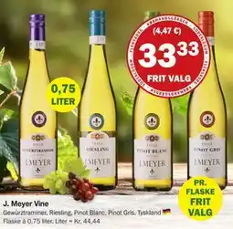 Købmandsgården J. Meyer Vine, DKK 33.33 tilbud