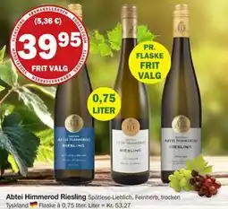 Købmandsgården Abtei Himmerod Riesling, DKK 39.95 tilbud