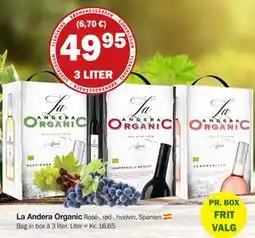 Købmandsgården La Andera Organic, DKK 49.95 tilbud