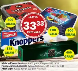 Købmandsgården After Eight, DKK 33.33 tilbud