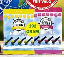 Købmandsgården Skippers Mini Pipes, DKK 29.29 tilbud