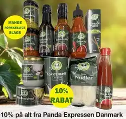 Købmandsgården 10% på alt fra Panda Expressen Danmark tilbud