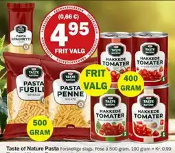 Købmandsgården Taste of Nature Pasta, DKK 4.95 tilbud