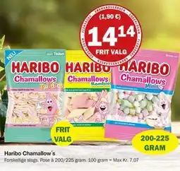 Købmandsgården Haribo Chamallow´s, DKK 14.14 tilbud