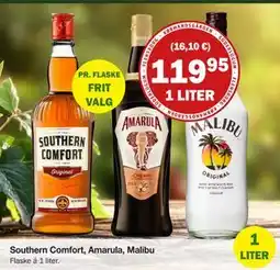 Købmandsgården Southern Comfort, Amarula, Malibu, DKK 119.95 tilbud