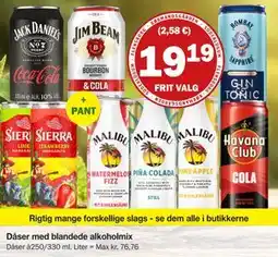 Købmandsgården Dåser med blandede alkoholmix, DKK 19.19 tilbud