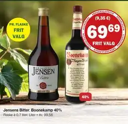 Købmandsgården Jensens Bitter, DKK 69.69 tilbud