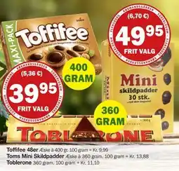 Købmandsgården Toms Mini Skildpadder, DKK 49.95 tilbud