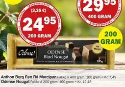 Købmandsgården Odense Nougat, DKK 24.95 tilbud