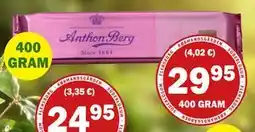 Købmandsgården Anthon Berg Ren Rå Marcipan, DKK 29.95 tilbud