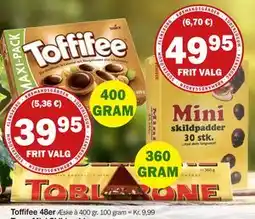 Købmandsgården Toffifee 48er, DKK 39.95 tilbud