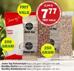Købmandsgården Nordthy Hørfrø, DKK 7.77 tilbud