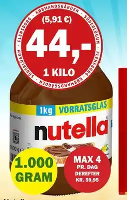 Nutella, DKK 44