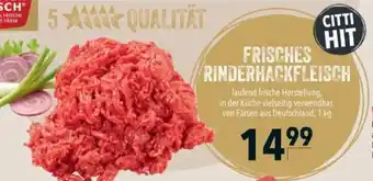 Citti Frisches rinderhackfleisch tilbud