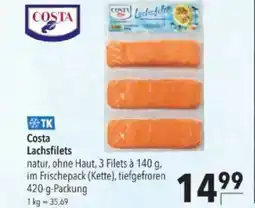 Citti Costa Lachsfilets tilbud