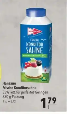 Citti Hansano Frische Konditorsahne tilbud