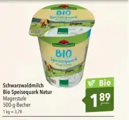 Citti Schwarzwaldmilch Bio Speisequark Natur tilbud