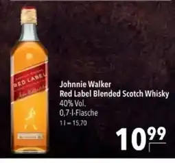 Citti Johnnie Walker Red Label Blended Scotch Whisky tilbud