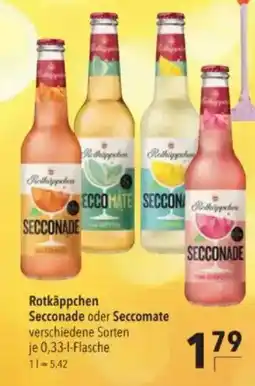 Citti Rotkäppchen Secconade oder Seccomate tilbud