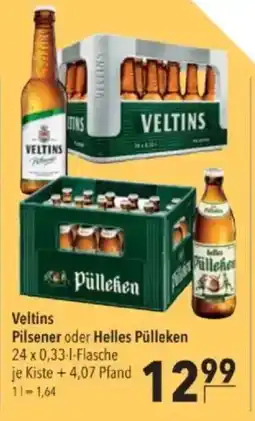 Citti Veltins Pilsener oder Helles Pülleken tilbud