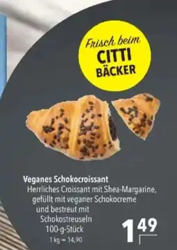 Citti Veganes Schokocroissant tilbud