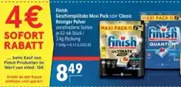 Citti Finish Geschirrspültabs Maxi Pack oder Classic Reiniger Pulver tilbud