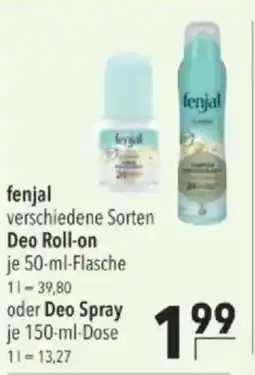 Citti Fenja Deo Roll-on oder Deo Spray tilbud
