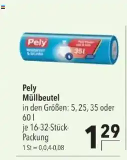 Citti Pely Müllbeutel tilbud