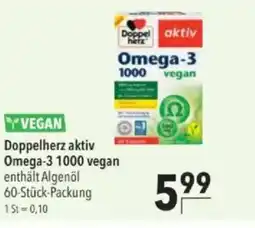 Citti Doppelherz aktiv Omega-3 1000 vegan tilbud