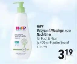 Citti HIPP Babysanft Waschgel oder Nachfüller tilbud