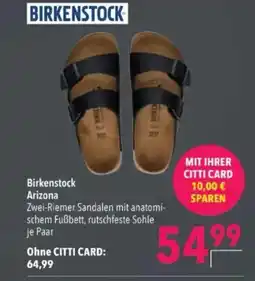 Citti Birkenstock Arizona tilbud