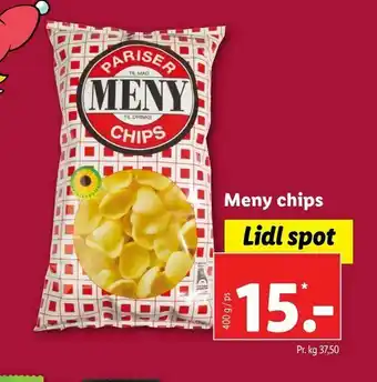 Let-Køb Meny chips tilbud