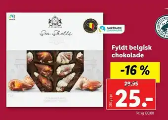 Let-Køb Fyldt belgisk chokolade tilbud