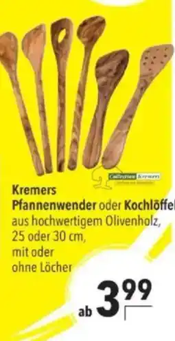 Citti Kremers Pfannenwender oder Kochlöffel tilbud