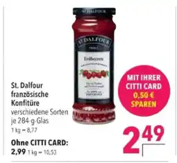 Citti St. Dalfour französische Konfitüre tilbud