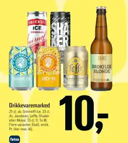 Føtex Drikkevaremarked tilbud