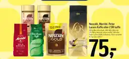 Føtex Nescafé, Merrild, Peter Larsen Kaffe eller L'OR kaffe tilbud