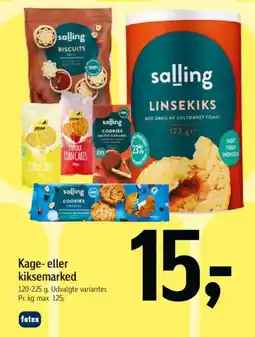 Føtex Kage- eller kiksemarked tilbud