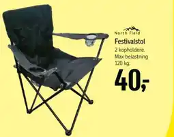 Føtex North Field Festivalstol tilbud