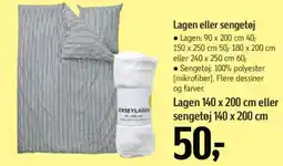 Føtex Lagen eller sengetøj tilbud