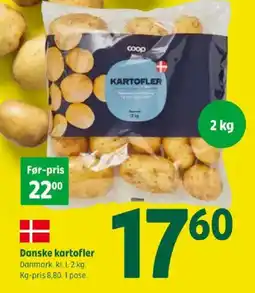 Coop 365 Danske kartofler tilbud
