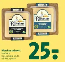 Coop 365 Riberhus skiveost tilbud