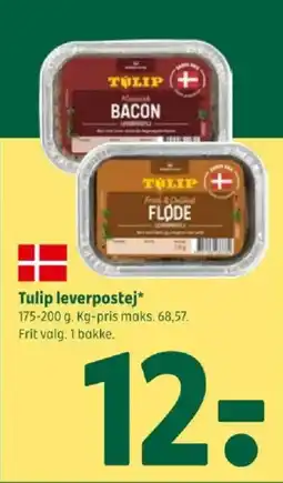 Coop 365 TULIP Leverpostej tilbud