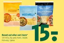Coop 365 Revet ost eller ost i tern tilbud