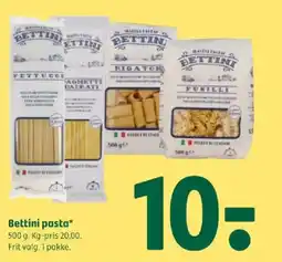 Coop 365 BETTINI Pasta tilbud