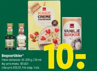 Coop 365 Bageartikler tilbud