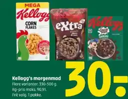 Coop 365 KELLOGG's Morgenmad tilbud