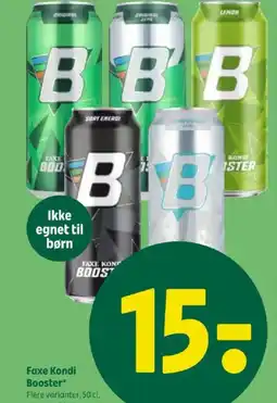 Coop 365 Faxe Kondi Booster* tilbud