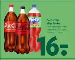Coop 365 Coca-Cola eller Fanta tilbud